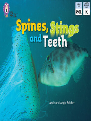 cover image of Collins Big Cat – Spines, Stings and Teeth